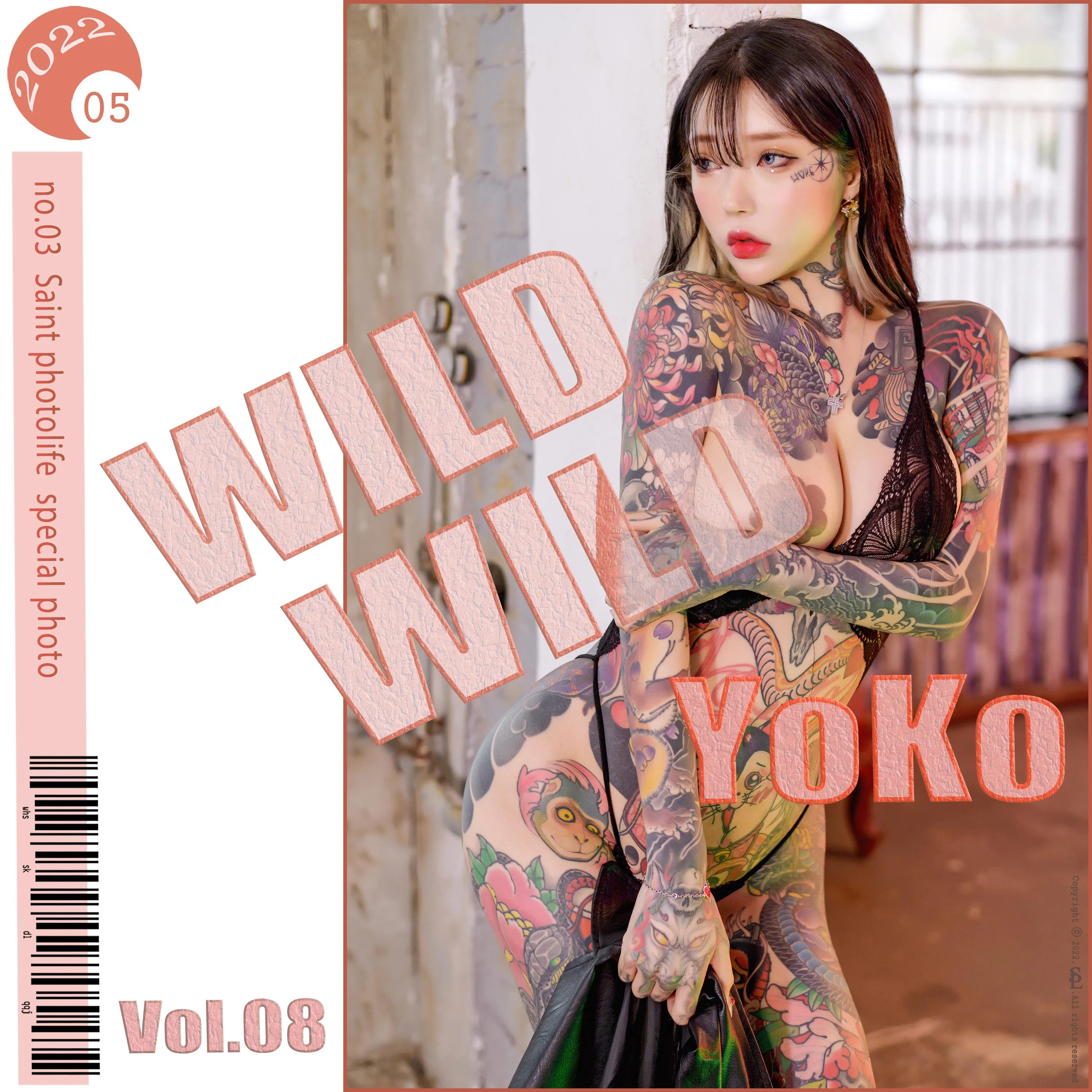 NO.025 SAINT Photolife – Yoko Vol.08 – Wild Wild [63P]插图1